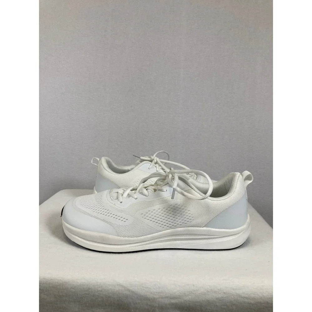 Minimalist Women EUR 46 White Mesh Breathable Athletic‎ Walking Sneakers